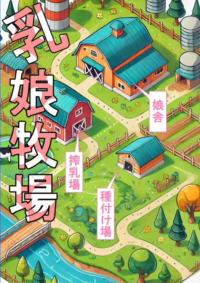 【エロ漫画】 乳娘おっぱい牧場のしおり 〜乳娘産業でみんなに元気で健康な性活をお届けします！〜 モザイク版  ラビットフット サンプル画像