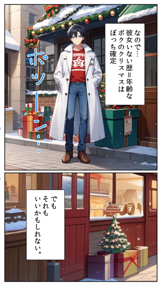 【エロ漫画】 クリスマスぼっちを覚悟したボクが何故か姉の友人に童貞を奪われた話【単話】後編 モザイク版 とろとろコミック あいラビ サンプル画像