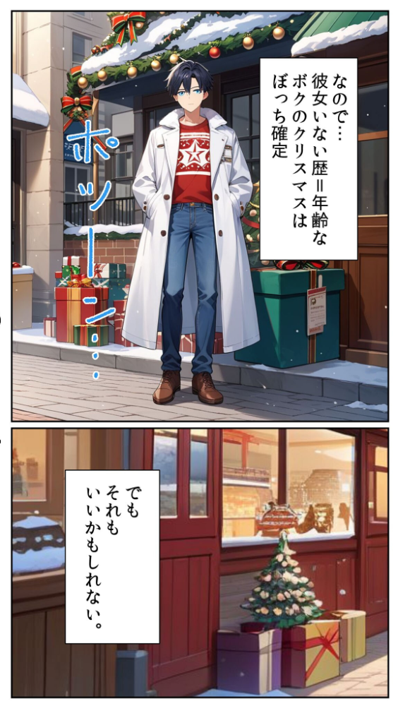 【エロ漫画】 クリスマスぼっちを覚悟したボクが何故か姉の友人に童貞を奪われた話 モザイク版 とろとろコミック あいラビ サンプル画像