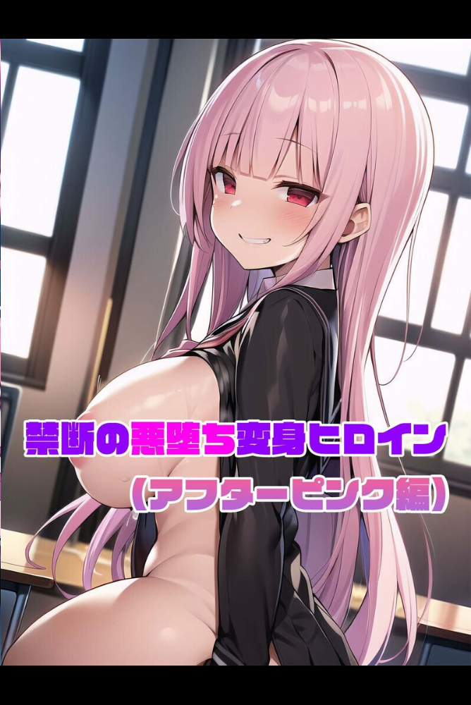 【エロ漫画】 【全3作収録】禁断の悪堕ち変身ヒロイン【アフターピンク・アフターブルー・アフターイエロー編】モザイク版  NaruMinix あいラビ サンプル画像