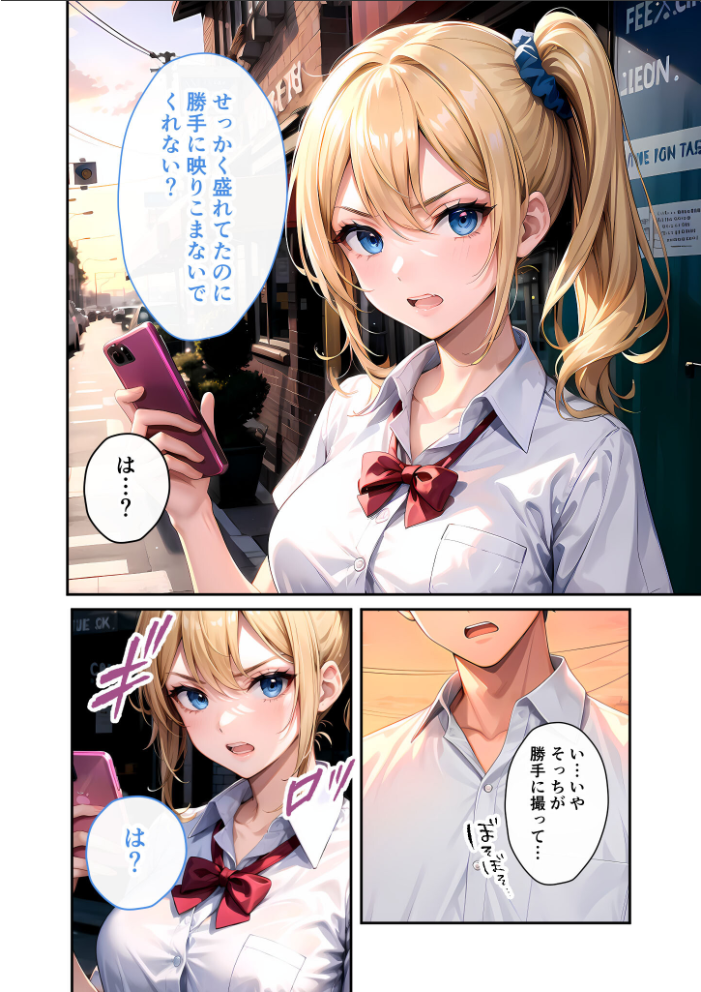 【エロ漫画】 陰キャの僕、透視の力を手に入れる。第十二話 〜パリピギャルへの淫らな制裁〜 モザイク版 ラビットフット サンプル画像