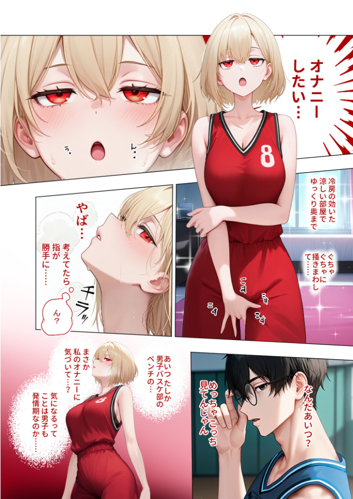 【エロ漫画】 【合冊版】真夏のビッチな姉妹ハーレム 〜オ○ニー中毒ギャル達の家庭教師になった俺〜 第1巻 モザイク版 ラビットフット サンプル画像