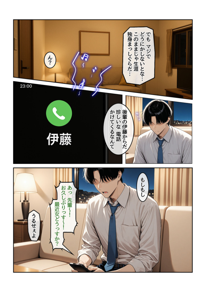 【エロ漫画】 指名したソープ嬢がまさかの女上司だった件1 モザイク版 ハレノヒ あいラビ サンプル画像