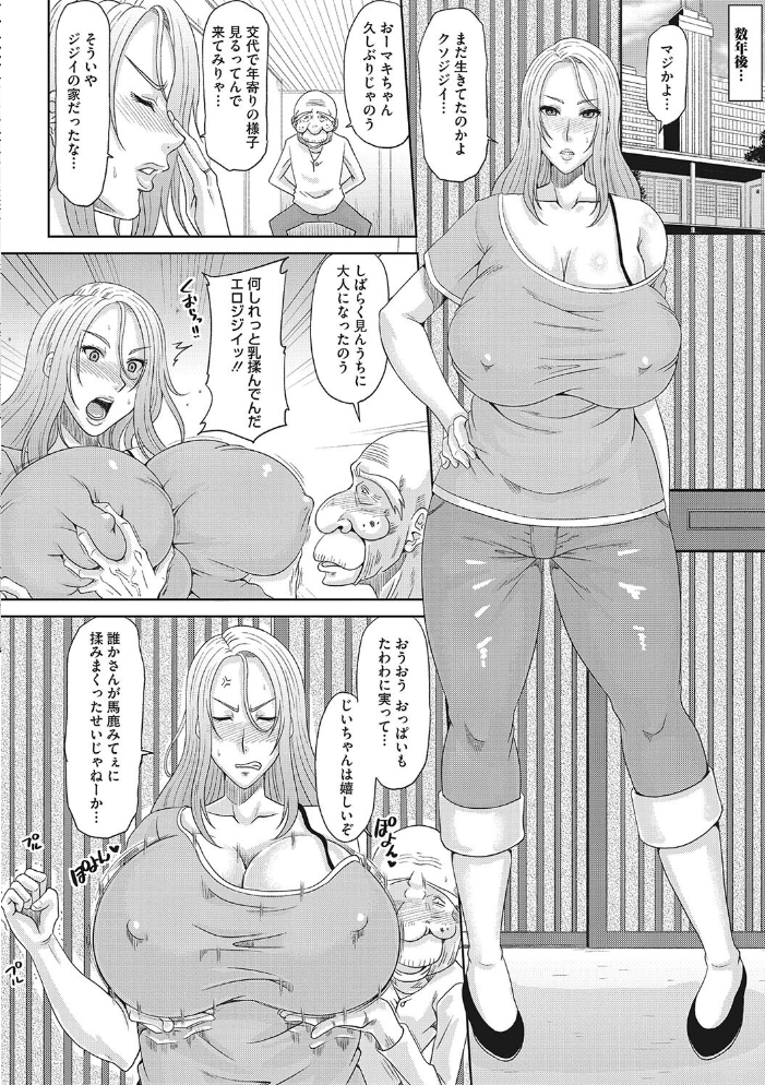 【エロ漫画】 元ヤン妻とエロ爺【単行本】 甲斐ひろゆき サンプル画像