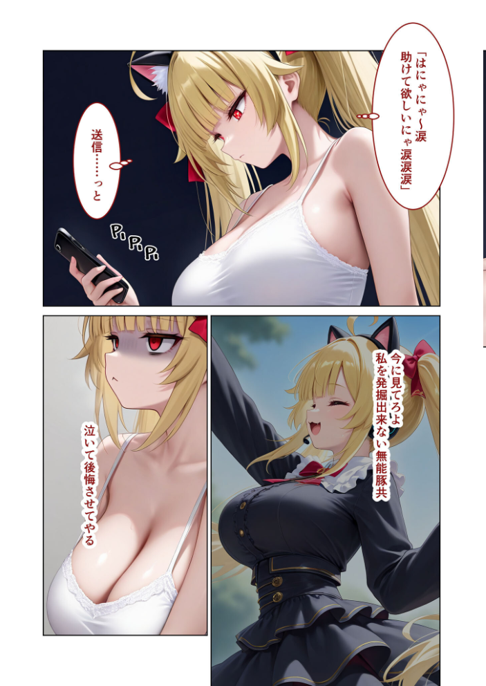 【エロ漫画】 新人アイドルのエロ我慢 〜猫被りアイドルの枕チャレンジ!〜 モザイク版 ラビットフット サンプル画像