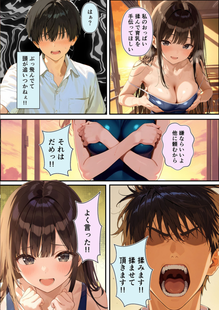 【エロ漫画】 グラドル志望の強気な同級生を騙してメス堕ちさせた話 モザイク版 潮吹きんぐ あいラビ サンプル画像