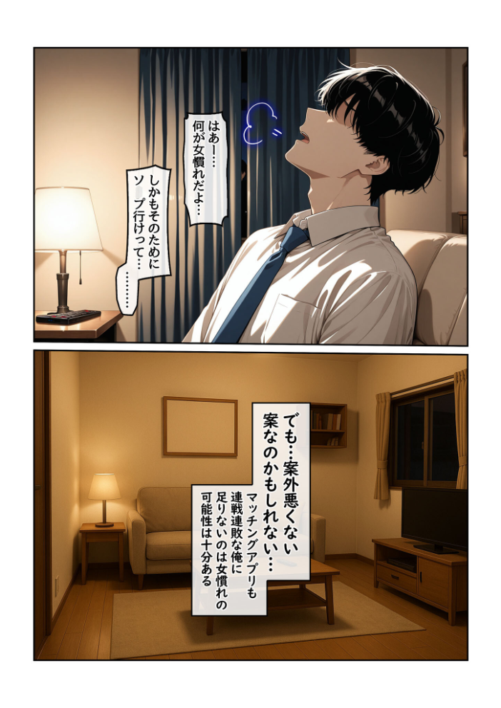【エロ漫画】 指名したソープ嬢がまさかの女上司だった件1 モザイク版 ハレノヒ あいラビ サンプル画像