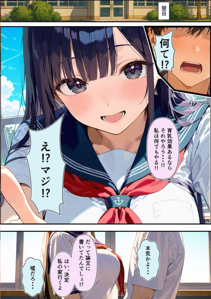 【エロ漫画】 グラドル志望の強気な同級生を騙してメス堕ちさせた話 モザイク版 潮吹きんぐ あいラビ サンプル画像
