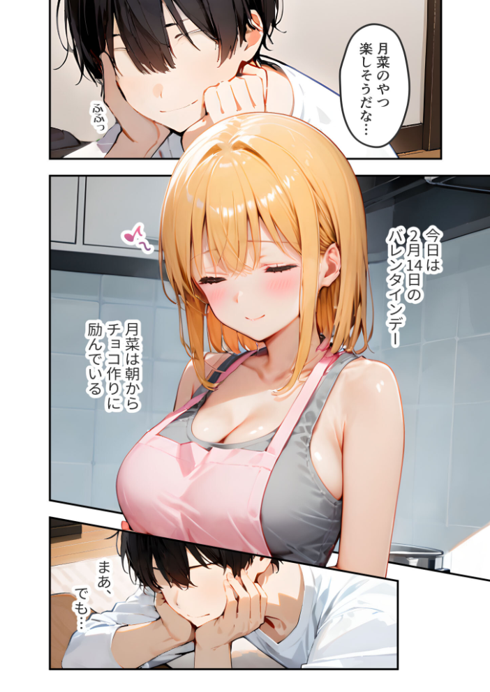 【エロ漫画】 愛する義妹のえっちな罵倒 〜チョコ欲しいんでしょ?お義兄ちゃん〜 モザイク版 ラビットフット サンプル画像