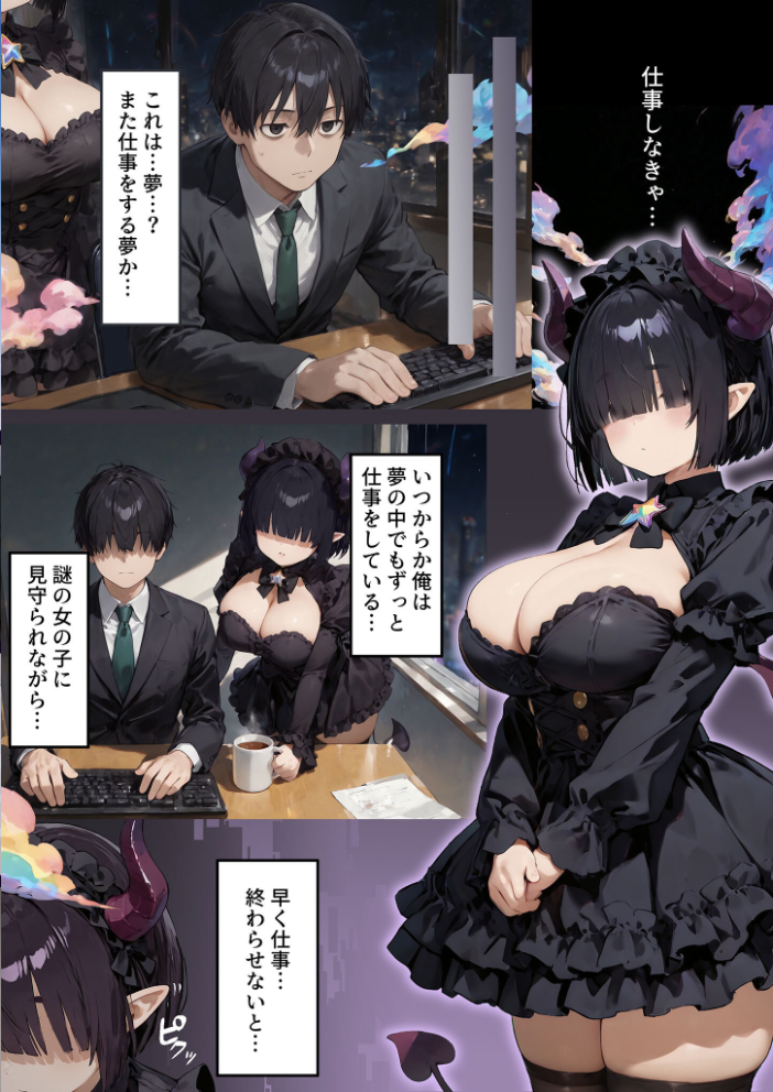 【エロ漫画】 夢見のララバイ モザイク版 にゃんちぇると あいラビ サンプル画像