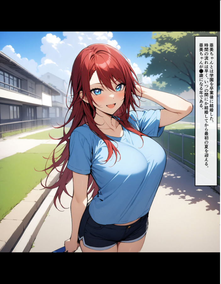 【エロ漫画】 爆乳母娘と田舎で子作りハーレム10〜亜美編〜 モザイク版  ハレノヒ あいラビ サンプル画像