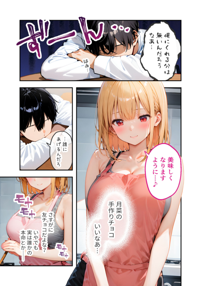 【エロ漫画】 愛する義妹のえっちな罵倒 〜チョコ欲しいんでしょ?お義兄ちゃん〜 モザイク版 ラビットフット サンプル画像