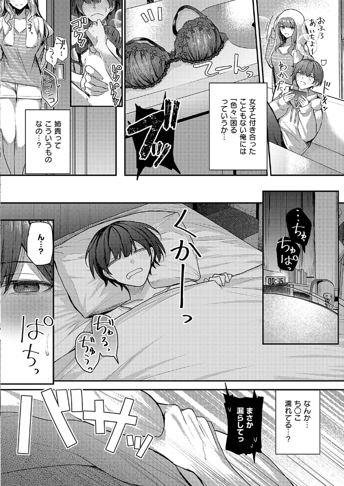 【エロ漫画】 お義姉ちゃんと初めてのミツゴト グリコーゲン サンプル画像