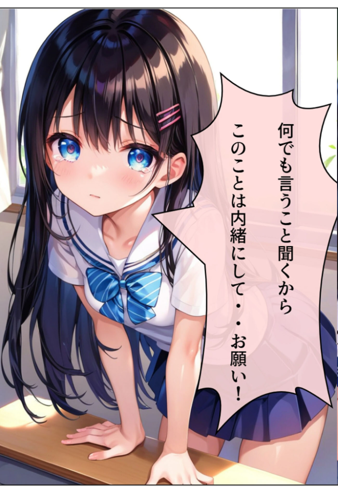 【エロ漫画】 学園NO.1のみなみちゃんの弱みを握ってエッチする話 モザイク版  パイナップル博士 あいラビ サンプル画像