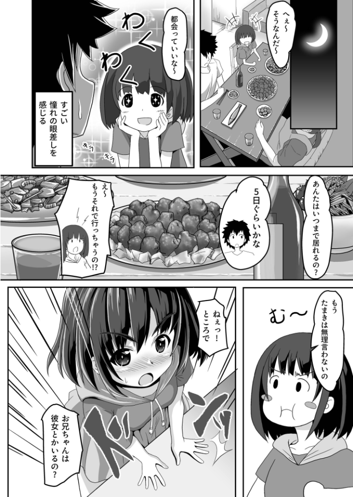 【エロ漫画】 妹がぐいぐい来る件【18禁】 ことかねはじめ サンプル画像