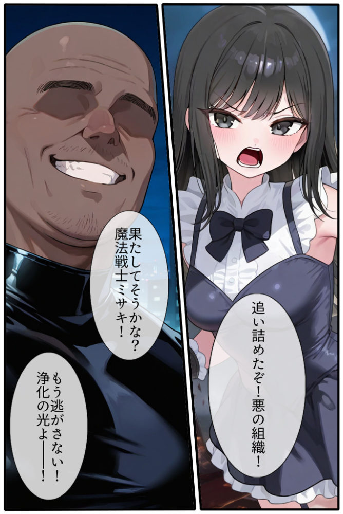 【エロ漫画】 【禁断の悪堕ち●●】魔法戦士ミサキは人妻と刷り込まれ悪組織臭チ●ポに忠誠を誓う モザイク版 NaruMinix あいラビ サンプル画像
