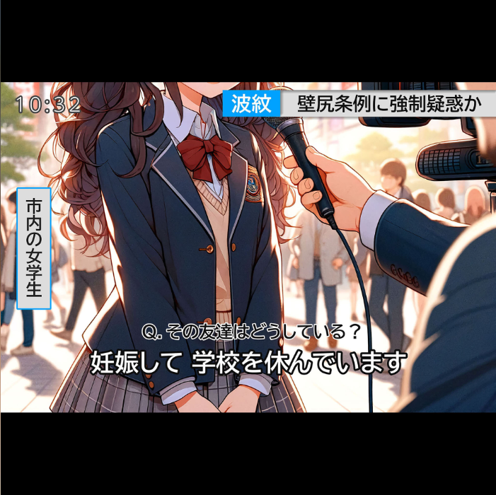 【エロ漫画】 壁尻委員のおしごと 〜条例改正で●●ドスケベオブジェ化〜  ラビットフット サンプル画像