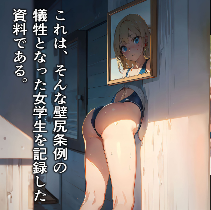 【エロ漫画】 壁尻委員のおしごと 〜条例改正で●●ドスケベオブジェ化〜  ラビットフット サンプル画像