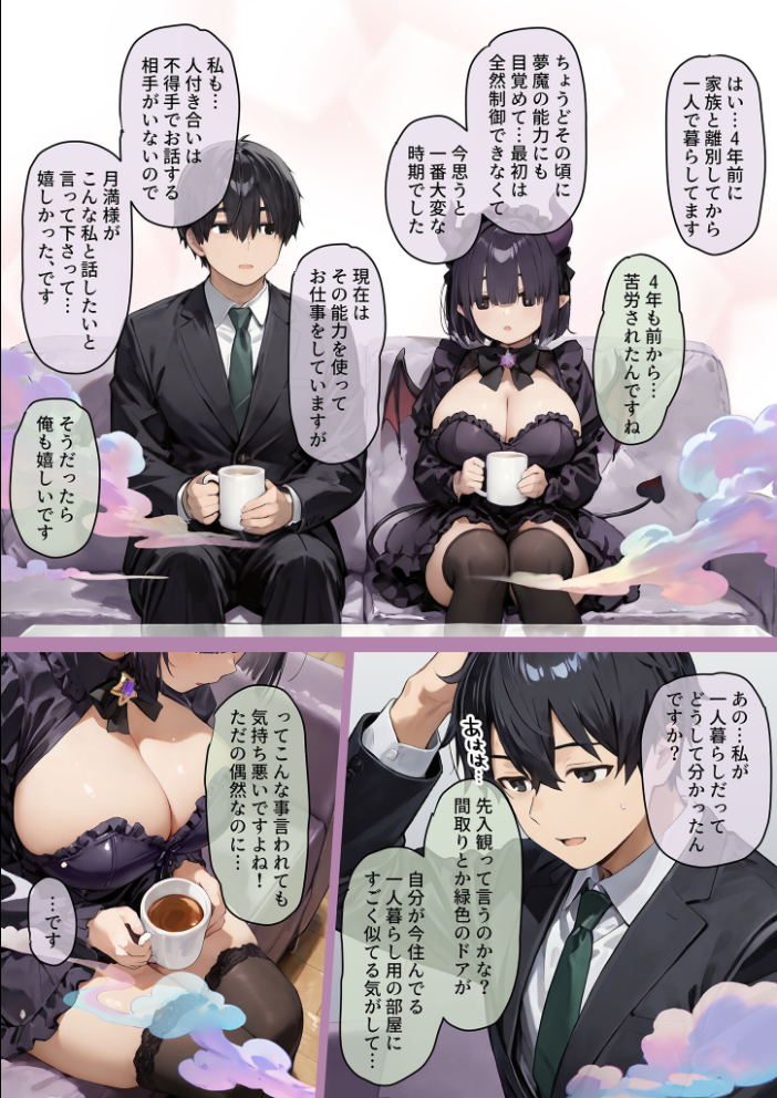 【エロ漫画】 夢見のララバイ モザイク版 にゃんちぇると あいラビ サンプル画像
