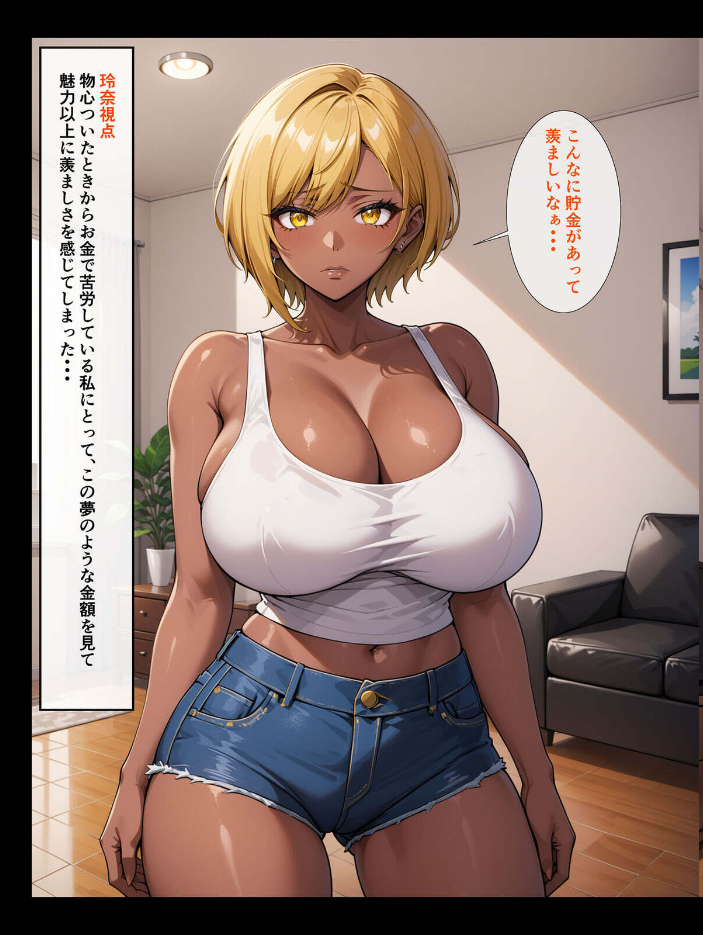 【エロ漫画】 【全4作収録】クズ男たちからギャル母娘を寝取って幸せにするお話 総集編 モザイク版 ハレノヒ ラビットフット サンプル画像