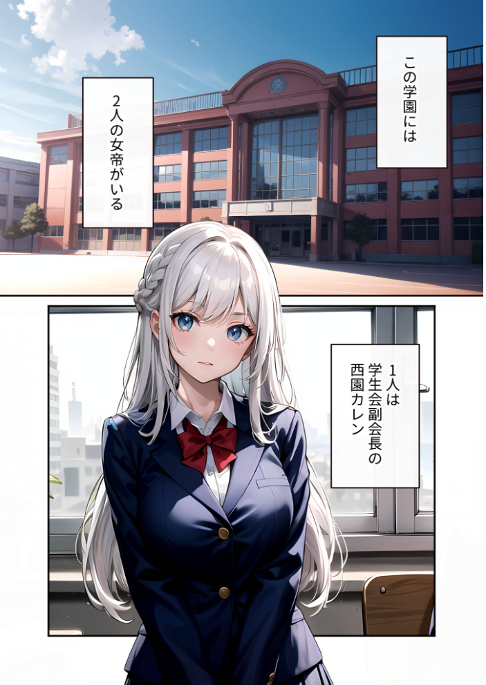 【エロ漫画】 陰キャの僕、透視の力を手に入れる。第十四話 〜男嫌いな会長サマの無様な全校集会〜 モザイク版 ラビットフット サンプル画像