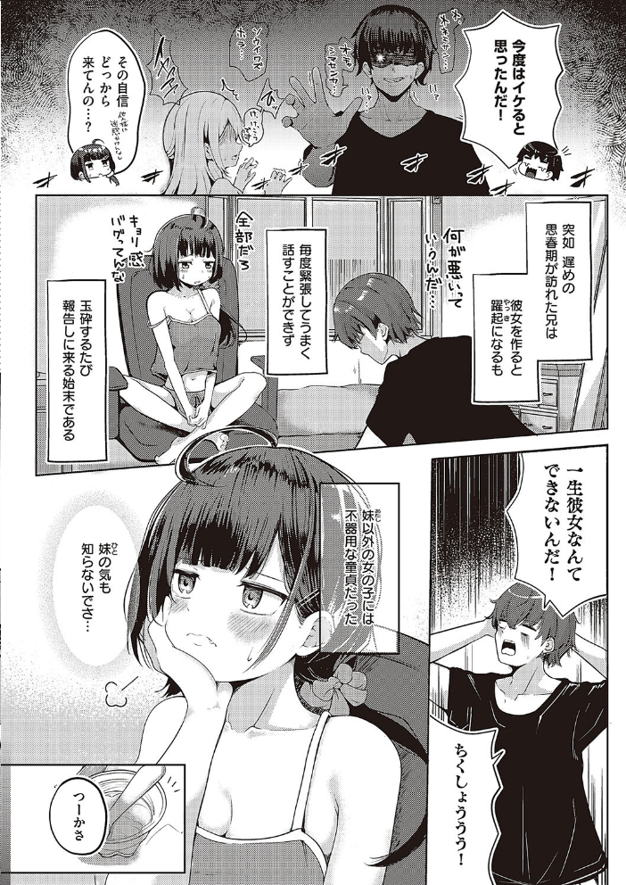 【エロ漫画】 妹すくらんぶるっ  えりゅ サンプル画像
