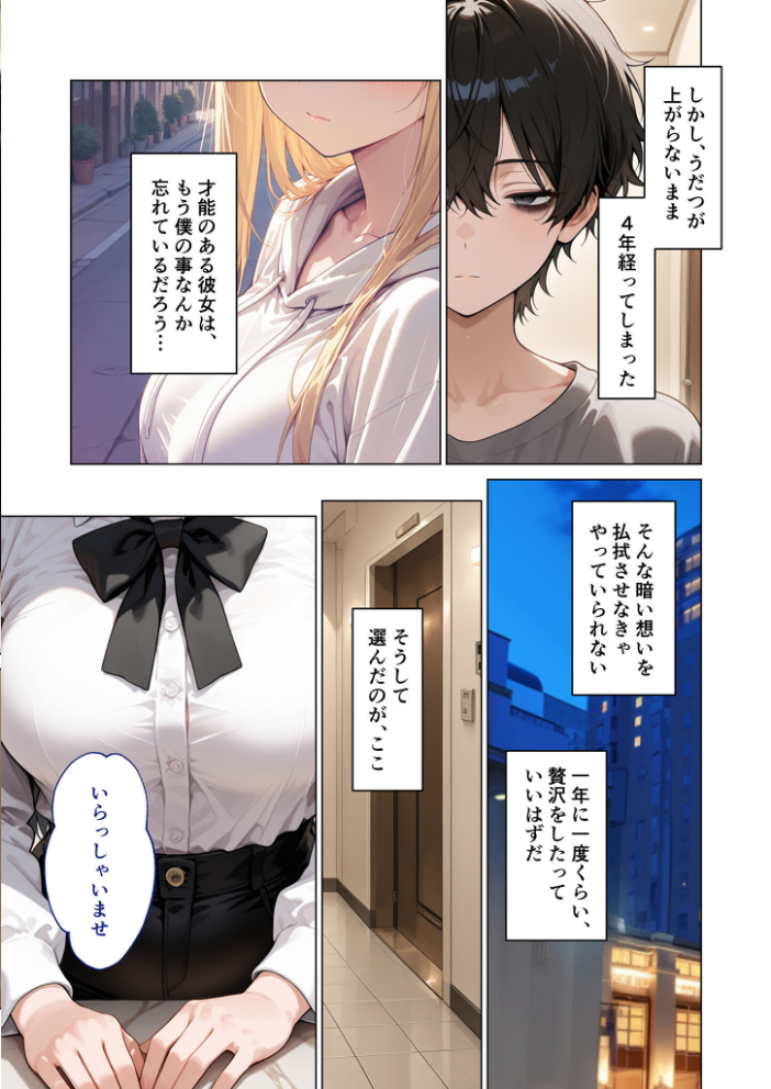 【エロ漫画】 マッチング型純愛風俗店「レッドリンク」 第10話 〜ライバルでも愛してくれますか?〜 モザイク版 ラビットフット サンプル画像