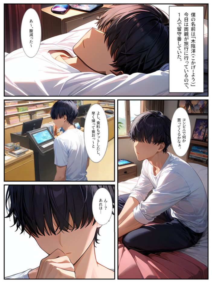 【エロ漫画】 クラスメイトの黒ギャルに「泊めてくれたらエッチさせてあげる」と言われてセックスしたら、俺のチ●ポの虜になってヤリまくりました! モザイク版 StudioSR あいラビ サンプル画像