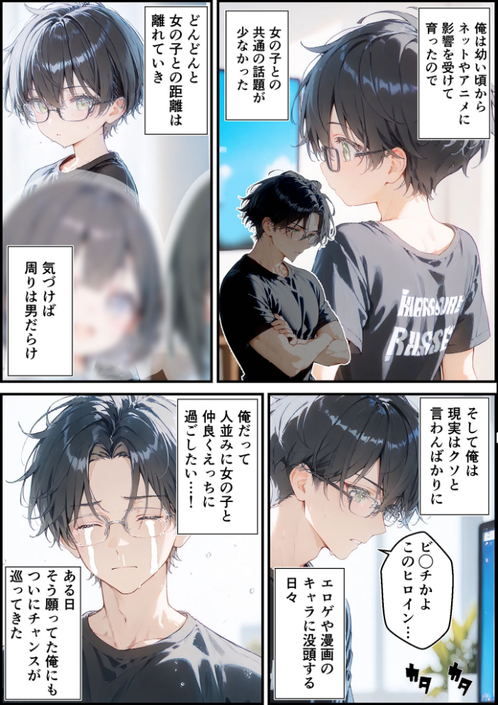 【エロ漫画】 あなたにアイを伝えに来たよ♪ モザイク版  初恋ラボ あいラビ サンプル画像