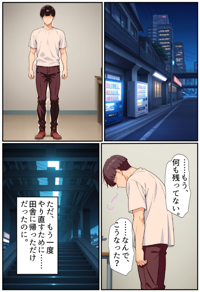 【エロ漫画】 田舎で寝取られ堕ちた妻〜移住先の村で脅迫NTR夫の前で不倫交尾実況する巨乳妻〜 モザイク版 ちるイル あいラビ サンプル画像