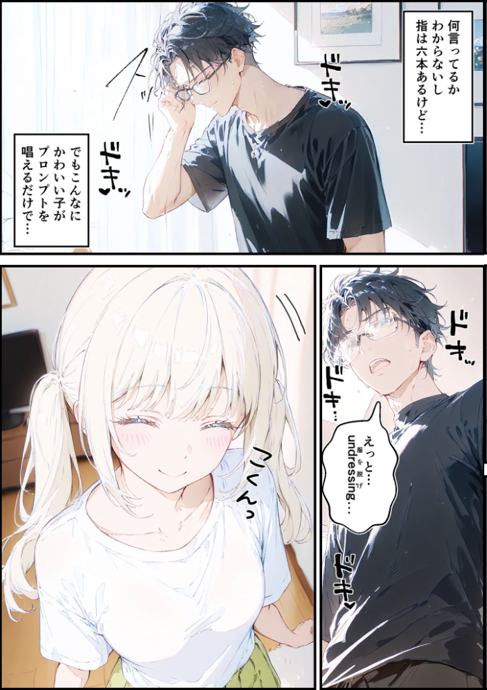 【エロ漫画】 あなたにアイを伝えに来たよ♪ モザイク版  初恋ラボ あいラビ サンプル画像
