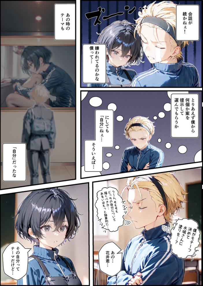 【エロ漫画】 君と僕の額縁 モザイク版 初恋ラボ あいラビ サンプル画像