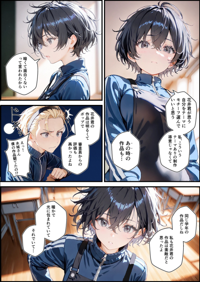 【エロ漫画】 君と僕の額縁 モザイク版 初恋ラボ あいラビ サンプル画像