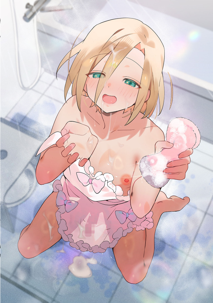 【エロ漫画】 男の娘とぬりゅハメえっち！  四角いくろ丸 一水社編集部 サンプル画像