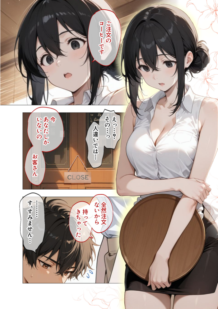 【エロ漫画】 狂わしのミユキさん(1)〜不甲斐ない僕を虐めてくれる支配的なお姉さん〜 ヨルノヤカタ サンプル画像