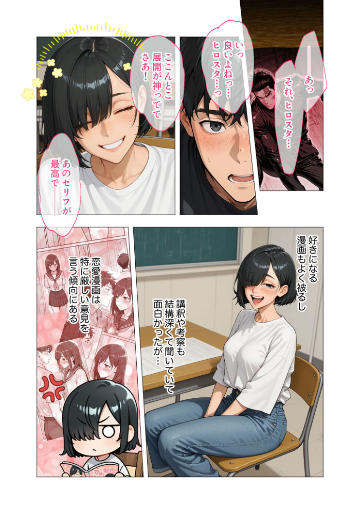 【エロ漫画】 セックスなんて気持ち悪いだけでしょ(1)〜陰キャたちの拗らせセックス〜 ぽん尻 サンプル画像