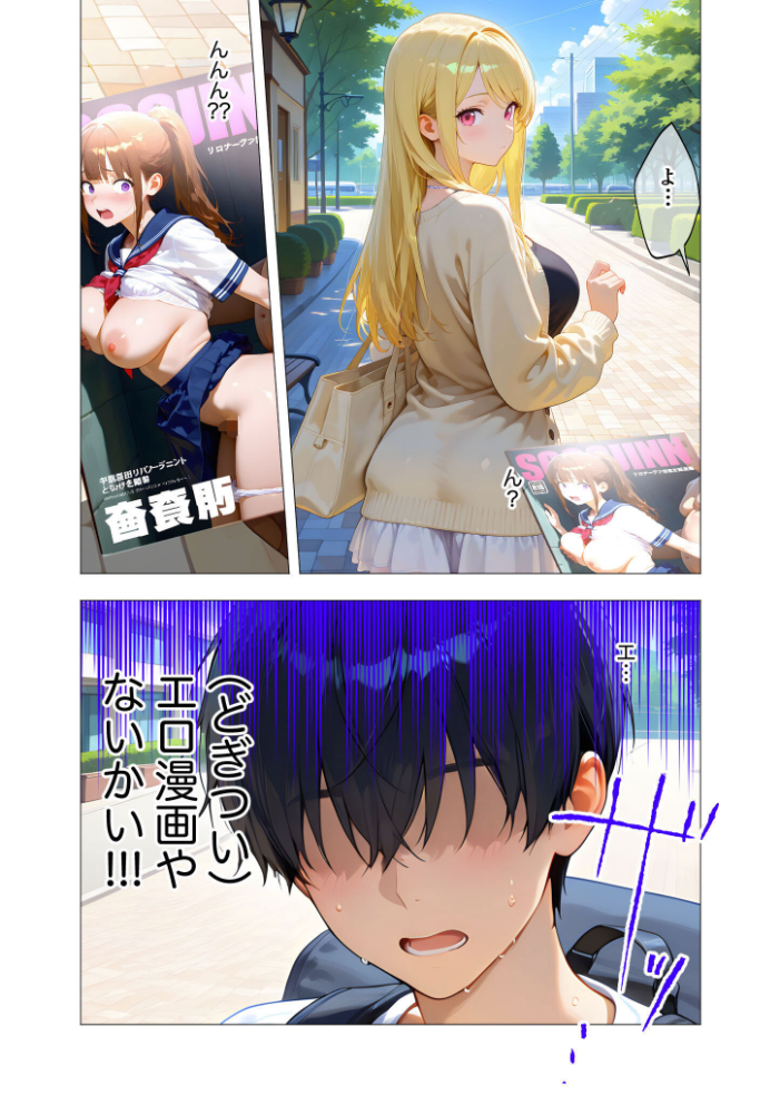 【エロ漫画】 エロ漫画研究会!ヌキ・ラボへようこそ!第1話 我々ぺこり サンプル画像
