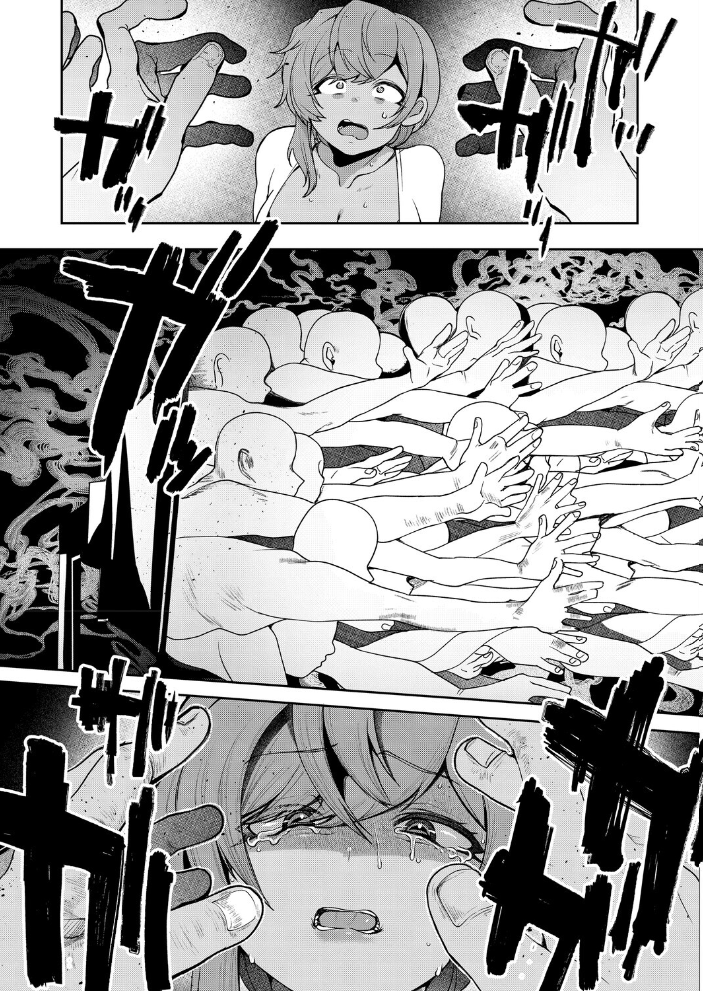 【エロ漫画】 男幽VHSの怪  久我繭莉 サンプル画像