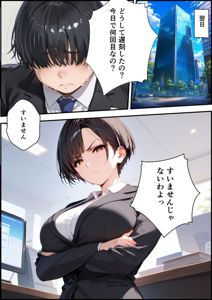 【エロ漫画】 【全2作収録】女手ひとつでボクを育ててくれた自慢の母がボクを守るためにいじめっ子の女になる話 1&2 モザイク版 バベル太郎 あいラビ サンプル画像