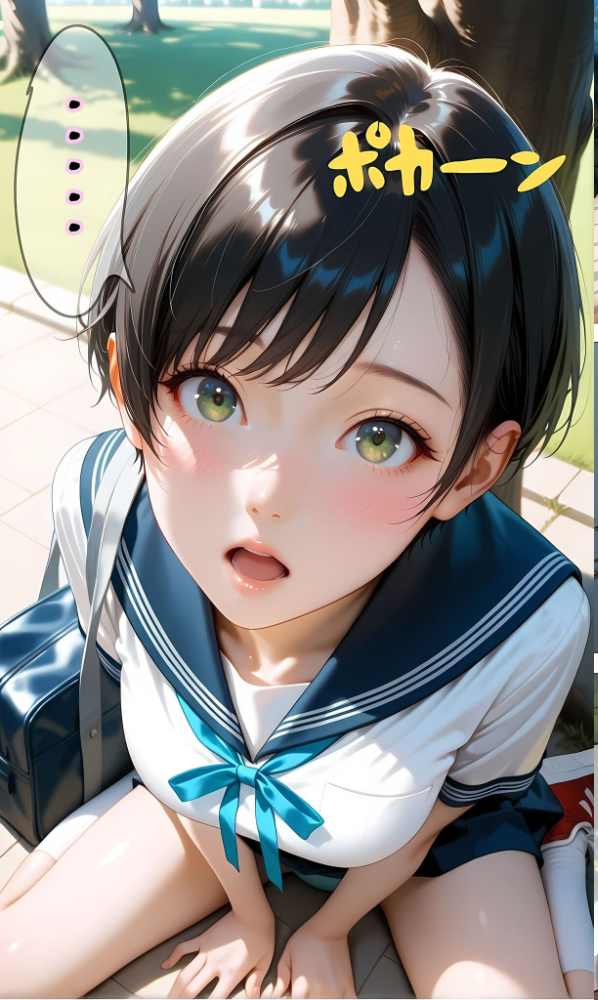 【エロ漫画】 【純朴巨乳美●●パイ●リ編】水着撮影会のはずが、いつのまにかおぢさんち〇ぽに沼る話3 モザイク版  メコ神 あいラビ サンプル画像