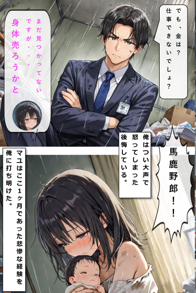 【エロ漫画】 レ○プされていた少女を保護したら花嫁になった話 モザイク版  hentaiedge あいラビ サンプル画像