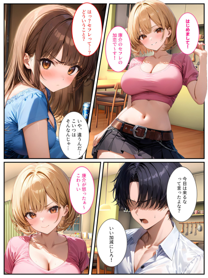 【エロ漫画】 生意気な義妹をカネとセックスでわからせたい! モザイク版 StudioSR あいラビ サンプル画像