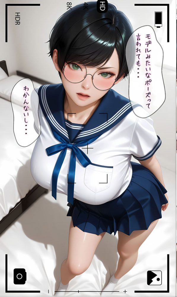 【エロ漫画】 【純朴巨乳美●●パイ●リ編】水着撮影会のはずが、いつのまにかおぢさんち〇ぽに沼る話3 モザイク版  メコ神 あいラビ サンプル画像