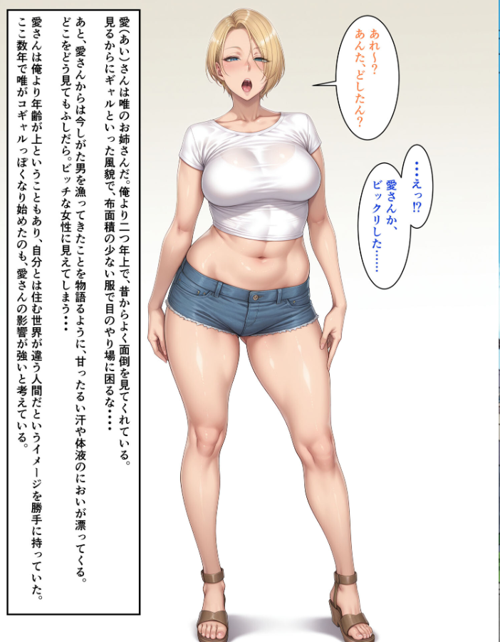 【エロ漫画】 【総集編】ビンビン勃起乳首の年上ビッチギャルに俺が逆寝取りされるまで モザイク版 ハレノヒ あいラビ サンプル画像