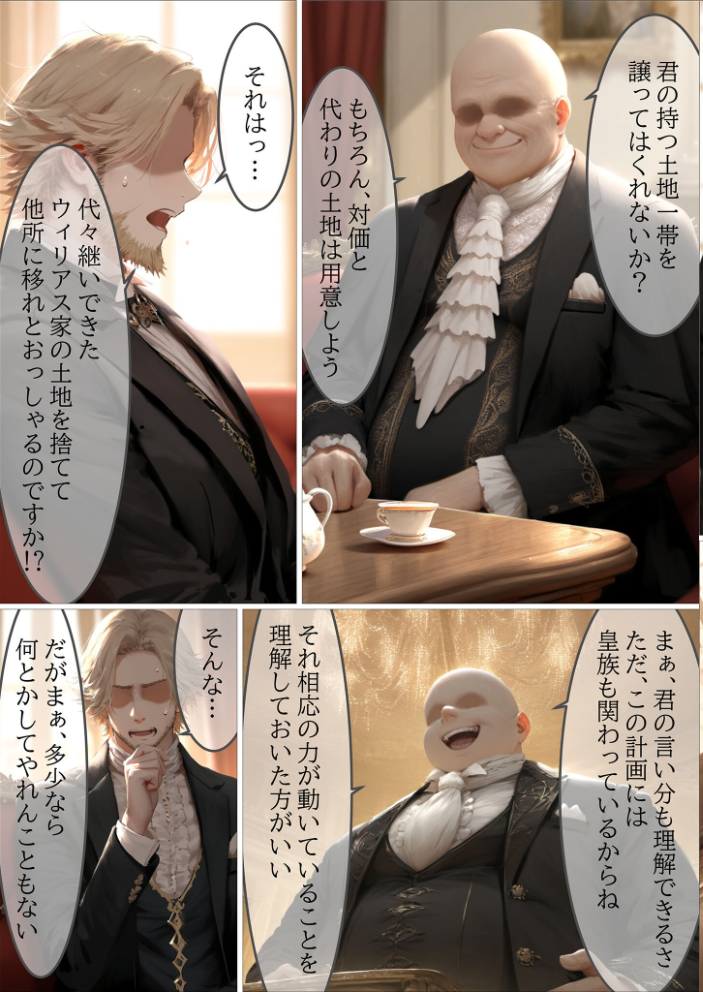 【エロ漫画】 貴族メイドが悪辣侯爵に堕とされるまで モザイク版  むほー地帯 あいラビ サンプル画像