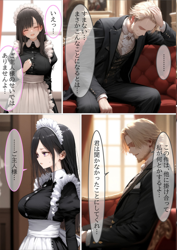【エロ漫画】 貴族メイドが悪辣侯爵に堕とされるまで モザイク版  むほー地帯 あいラビ サンプル画像