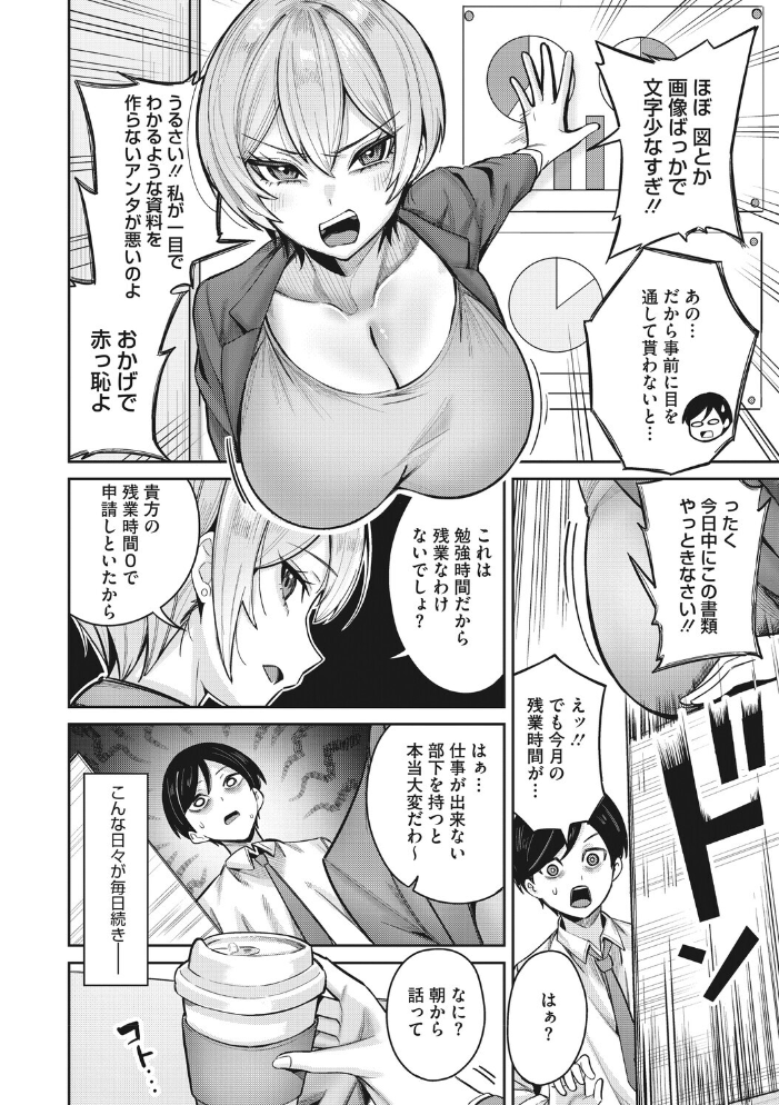 【エロ漫画】復讐代行モーイクの女上司と巨乳OLが拘束の夜に堕ちる、妖艶な復讐の先にある快楽ｗ サンプル画像