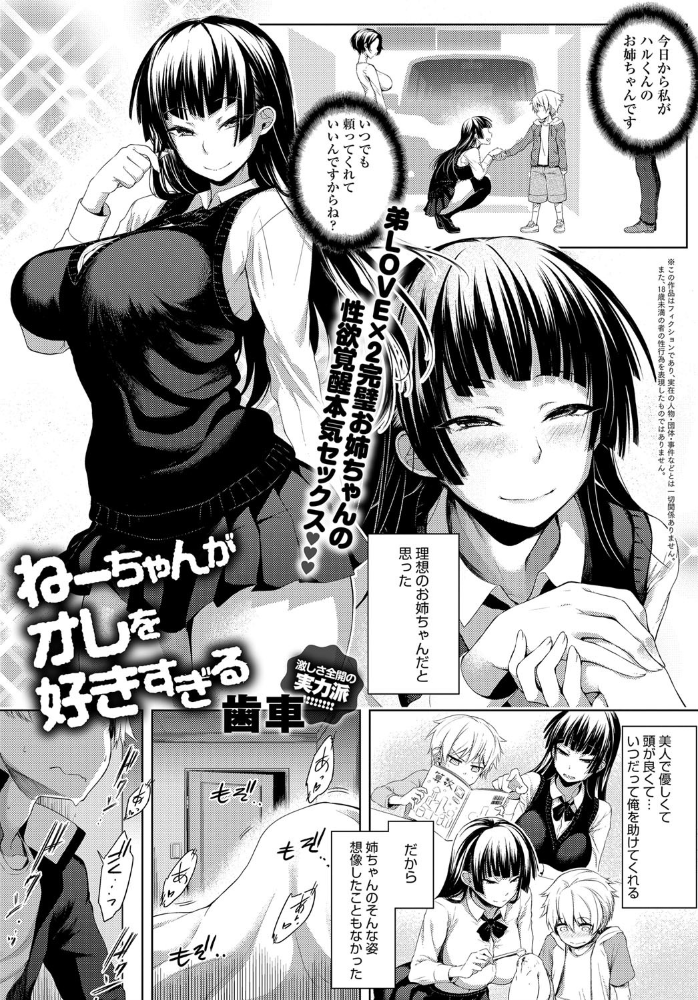 【エロ漫画】ねーちゃんがオレを好きすぎる姉の欲望を受け止める夜の近親セックス！ サンプル画像