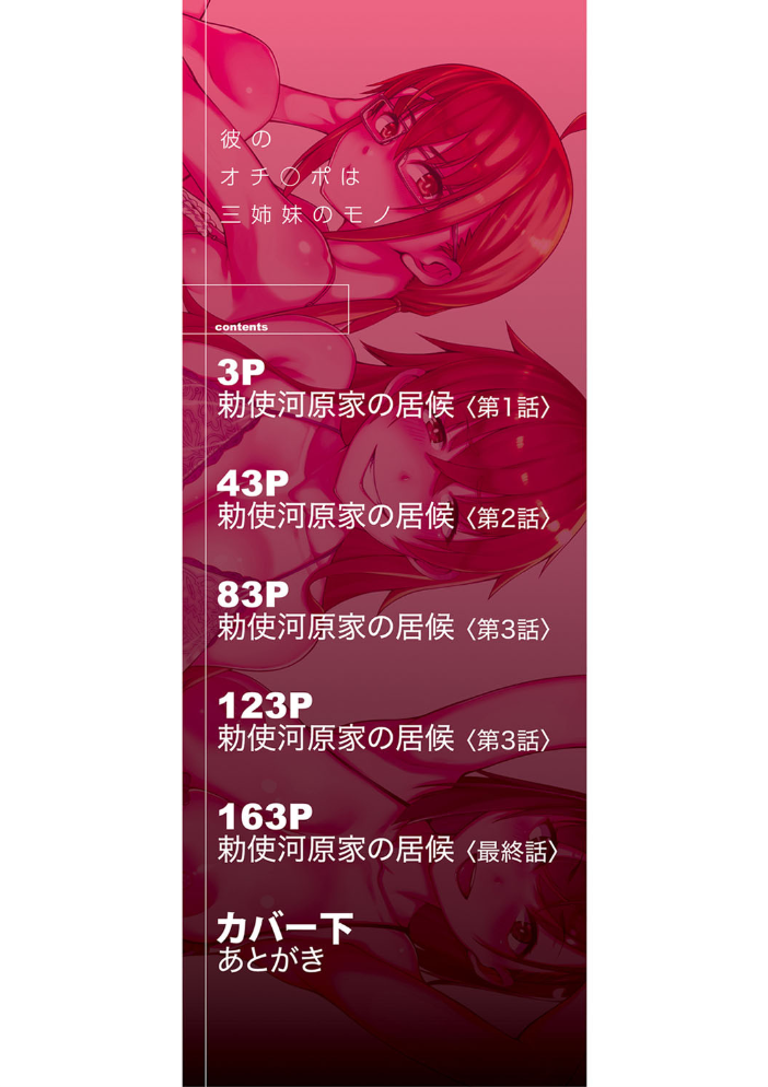 【エロ漫画】姉・妹・母と囲まれるハーレム中出し、複数プレイで孕ませられる夜の居候ライフｗ サンプル画像
