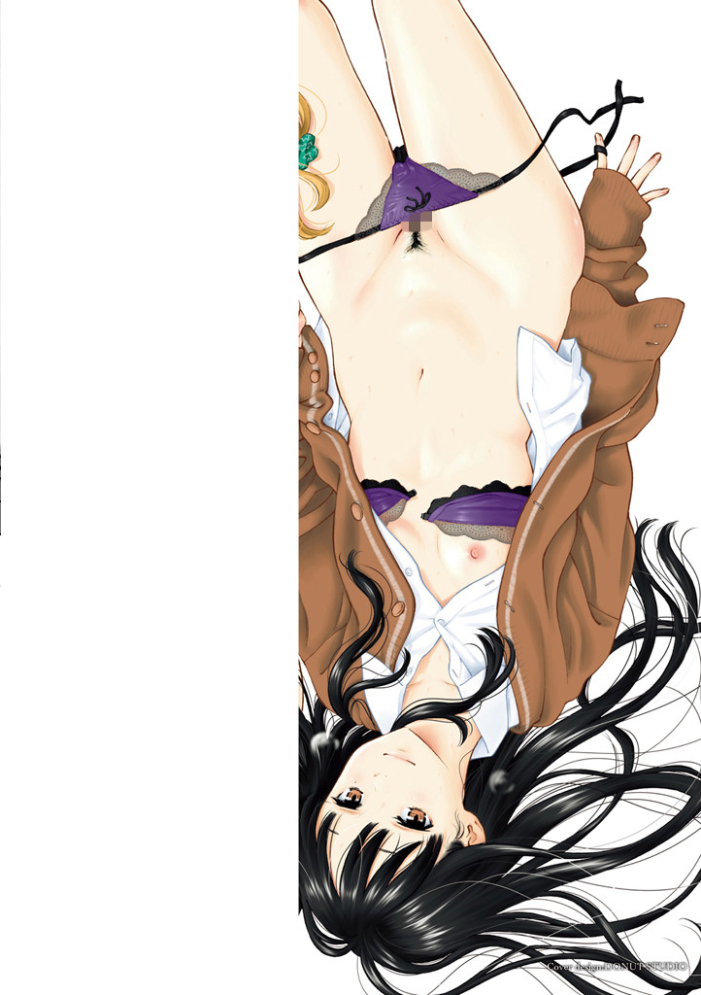 【エロ漫画】放課後バニラの美乳女子校生が、巨乳な相手と騎乗位で中出しフェラを楽しむ日常w サンプル画像